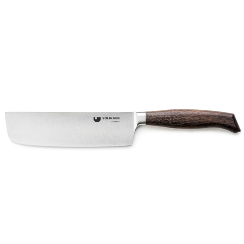 Nakiri Knife Smoked Oak 16cm (Ergo)