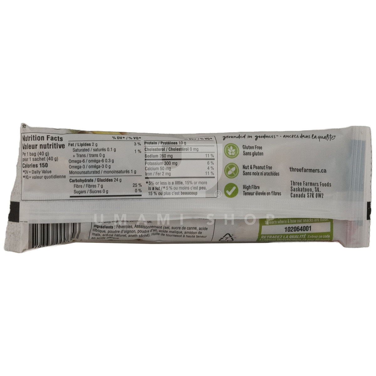 Fava Beans Dill Pickle Snack Umami Shop Canada