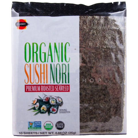 ORGANIC Sushi Nori (10 Sheets)