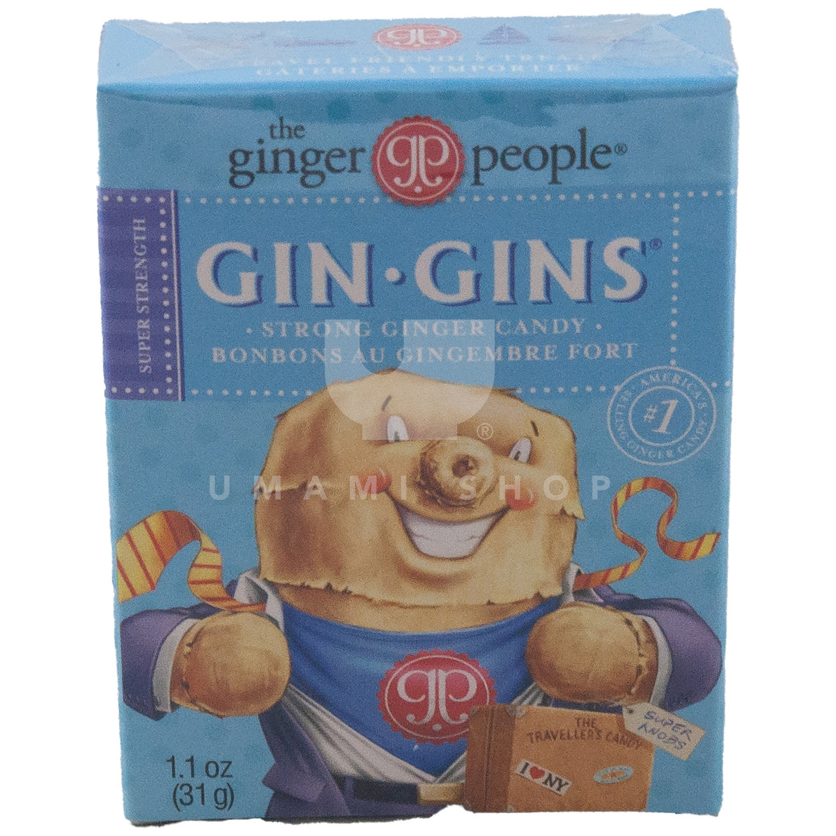 Bonbon au gingembre super fort Gin Gins® - The Ginger People