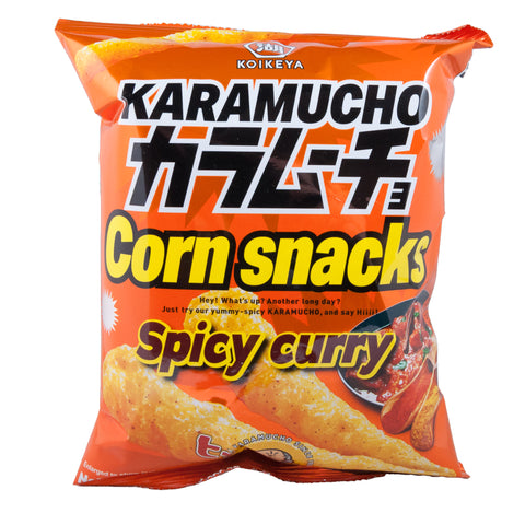 Corn Snack Spicy Curry