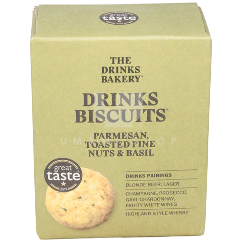 Drinks Biscuits Pine & Nuts