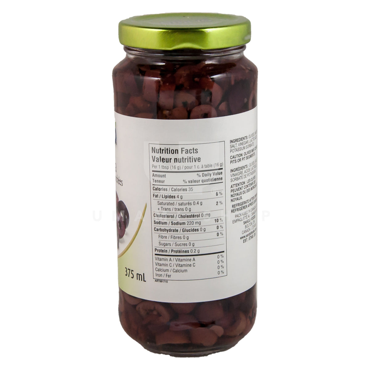 Sliced Kalamata Olives – Umami Shop Canada