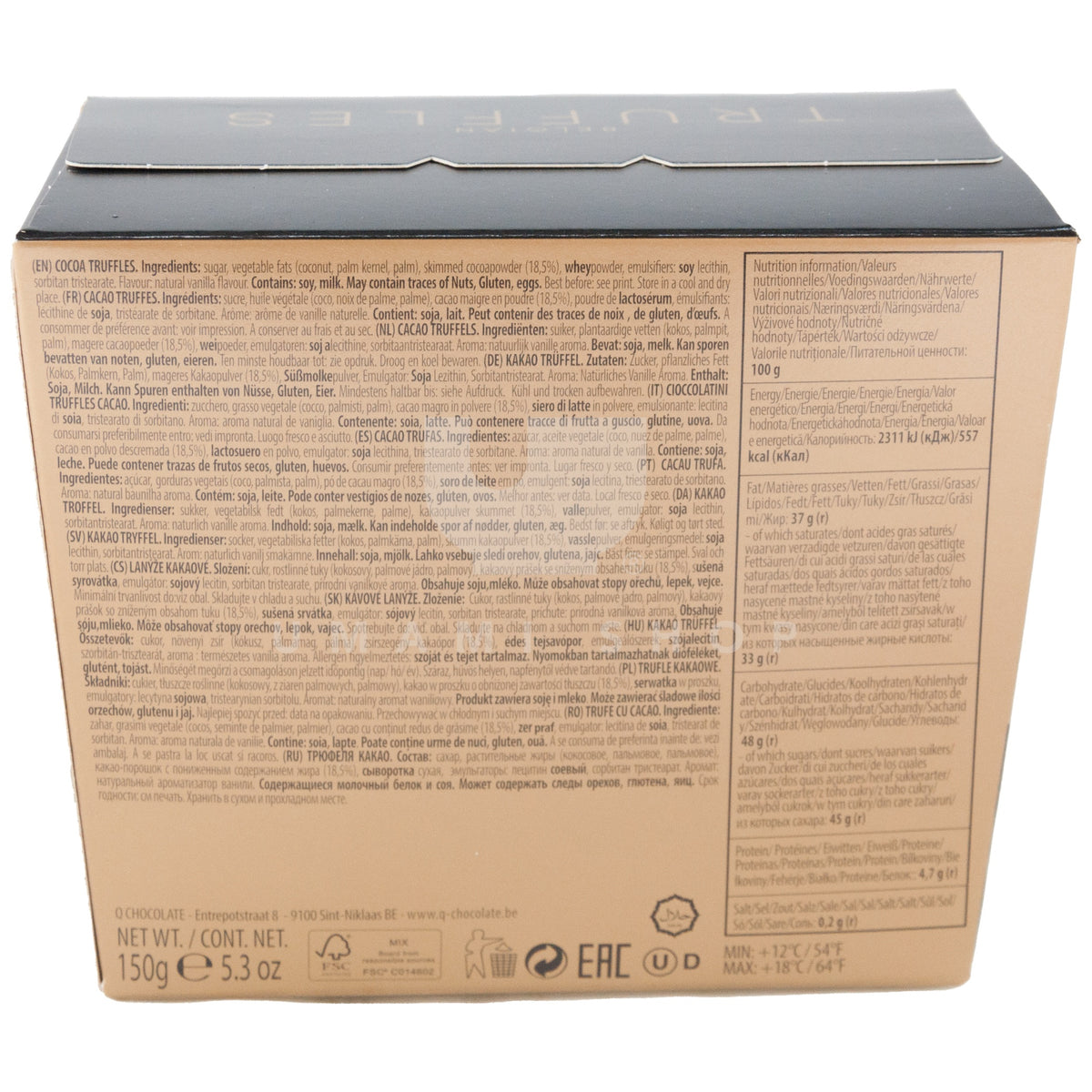 Belgian Truffles Umami Shop Canada