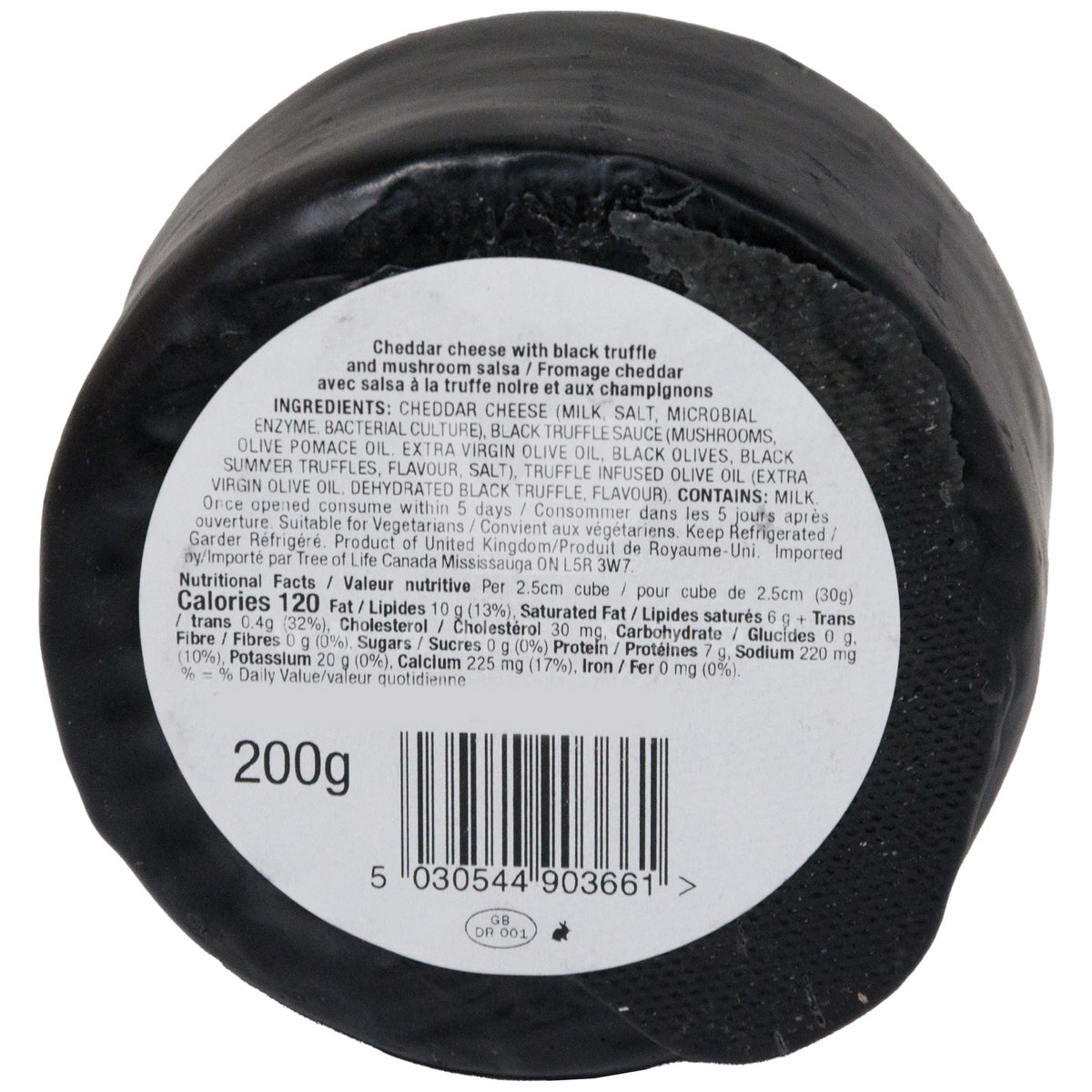 Cheddar w/ Black Truffles Umami Shop Canada