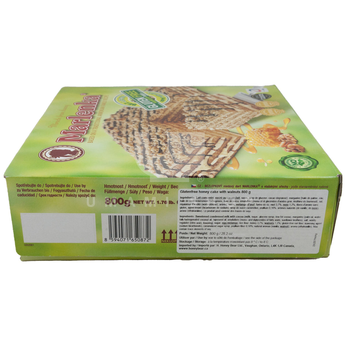 Honey Cake w/Walnuts (GF) Umami Shop Canada