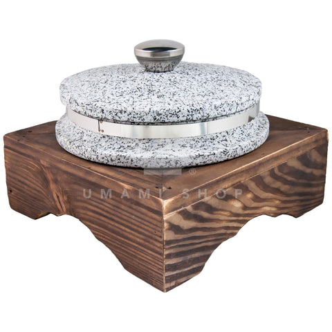 Korean Stone Pot& Wooden Stand