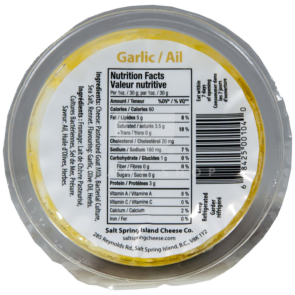 Goat Cheese Roast Garlic Umami Shop Canada