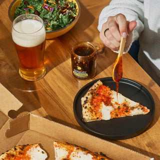 Chili Crunch Hot Honey | Spicy Honey | Condiment |  Gift