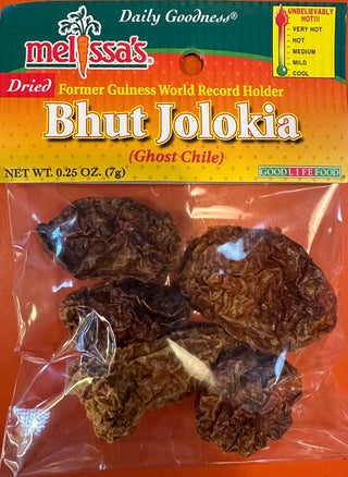 Ghost Chile Pepper (Dry)