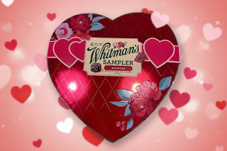 Milk & Dark Chocolate Assorted 60xPcs "Big Heart"