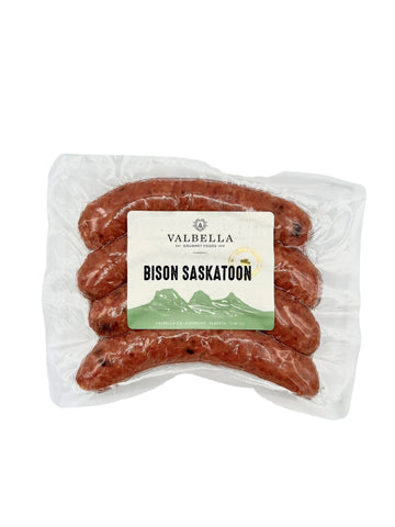 Bison Saskatoon Sausage