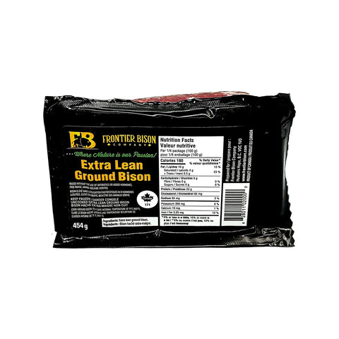 Ground Bison (Extra Lean) 1lb