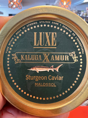 LUXE Kaluga x Amur Caviar 100g
