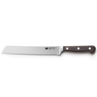 Bread Knife Smoked Oak 20cm (Pro)