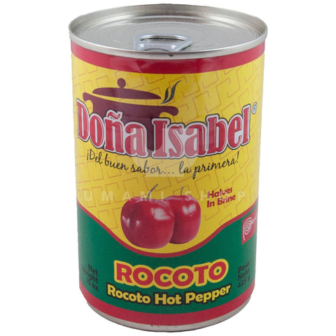 Rocoto Red Hot (Halves in Brine)