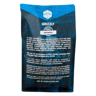 ORGANIC Medium Roast "Grizzly" Coffee