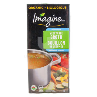 ORGANIC Vegetable Broth LOW SODIUM (GF)