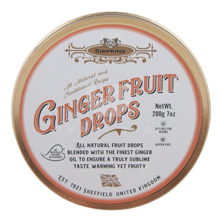 Ginger Fruit Drops (Tin)