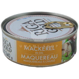 Mackerel in Oil