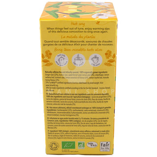 ORGANIC Tea w/Manuka Honey (20Bags)