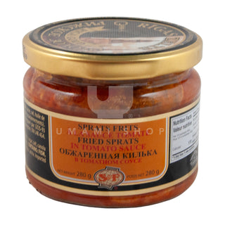 Fried Sprats in Tomato Sauce