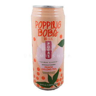 Popping Boba Peach Oolong Tea