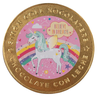 Milk Chocolate Unicorn Medallion (GF)