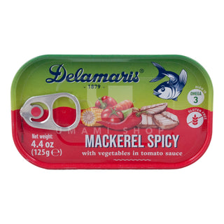 Mackerel Spicy w/Veggie in Tomato Sauce (GF)