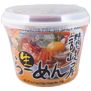 Sanukiya Spicy RAMEN Noodles (Bowl)