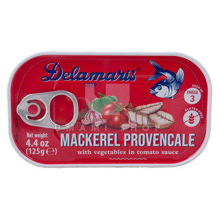 Mackerel w/Veggie in Tomato Sauce (GF)