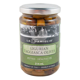 Ligurian Taggiasca Olives in Olive Oil