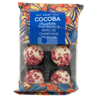 Champagne Truffles w/Raspberry