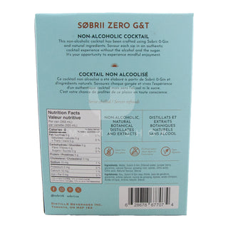"0-G&T" Non Alcoholic Cocktail (4xPack)