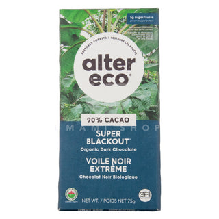 ORGANIC Dark Chocolate "Super Blackout"