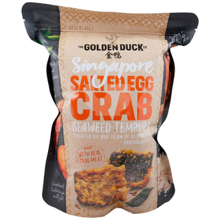 Seaweed Tempura Salted Egg Crab