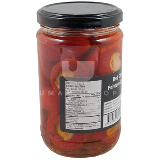 Red Cherry Peppers w/Hummus