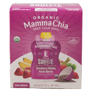 ORGANIC Chia Squeeze 4Pcs