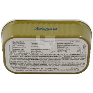 Tuna Salad w/Olives & Olive Oil (GF)