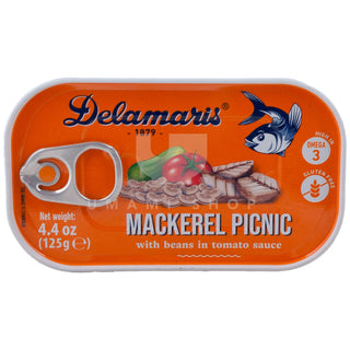 Mackerel w/Beans in Tomato Sauce (GF)