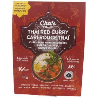 ORGANIC Thai Red Curry (GF,V)
