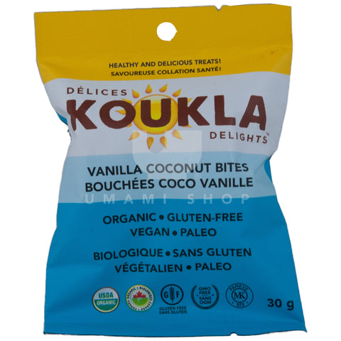 ORGANIC Vanilla Coconut Bites (GF,V)