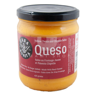 Queso Yellow Cheese and Chipotle Salsa (GF)