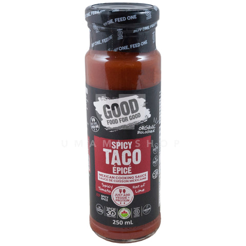 ORGANIC Taco Sauce Spicy (GF,V)