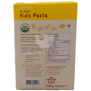 ORGANIC Kid's Pasta Safari