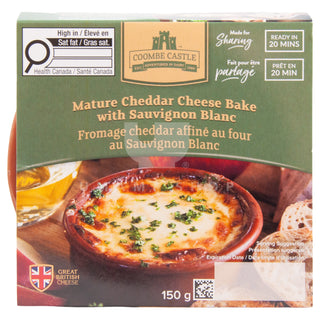 Cheddar Cheese Bake w/Sauvignon Blanc