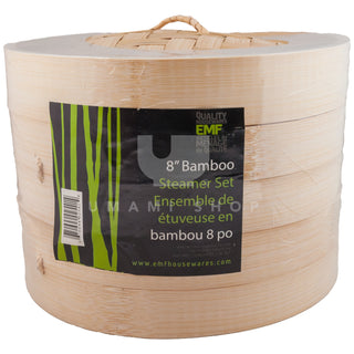 Bamboo Steamer 8"