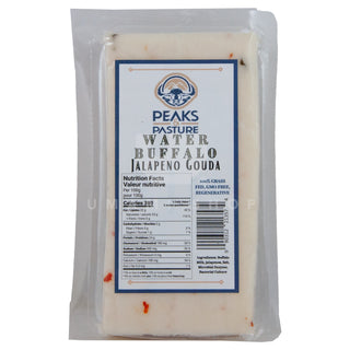 Water Buffalo Jalapeno Gouda (Local)