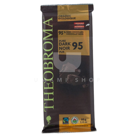 ORGANIC Dark Chocolate 95% (GF,V)
