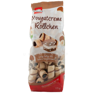 Nougat Cream Wafer Rolls